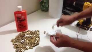 Polishing Brass Casings with Nu Finish PROOF IT WORKS [upl. by Venetis868]