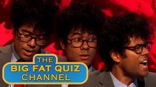 Richard Ayoade Descending Into Madness  Big Fat Quiz Of Everything [upl. by Alodi815]