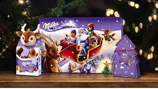 Milka chocolate Sweet Winter  Christmas trees [upl. by Onailime226]