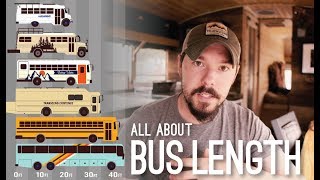 Our Guide to Bus Length  Choosing a School Bus Size for Your Conversion  Skoolie Square Footage [upl. by Darnall976]