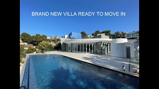 Brand new villa in Jávea with luxury finish and amazing sea views [upl. by Inavoig]