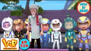 Vir The Robot Boy  Vir vs Dangerous seven part 1  As Seen On HungamaTV  WowKidz Action [upl. by Elijah]