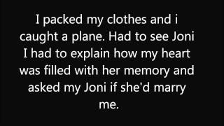 Dont Cry Joni  Lyrics [upl. by Jenette]