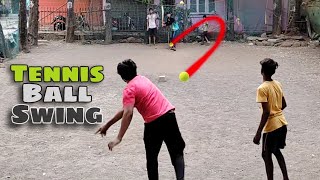 Swing with Tennis Ball in Cricket [upl. by Anihta]