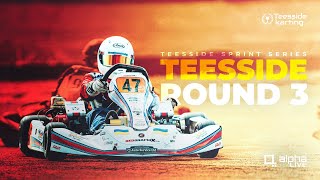 Teesside Sprints Round 3  2023  Live Stream [upl. by Sinclare839]