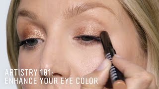 ARTISTRY 101 Enhance Your Eye Color  Eye Makeup Tutorials  Bobbi Brown Cosmetics [upl. by Orelia]