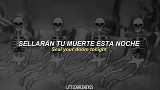 Spooky Scary Skeletons Lyrics amp Sub español  Remix [upl. by Aivekahs411]