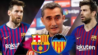 COPA DEL REY FINAL 2019  Full press conference and training session [upl. by Yancy]