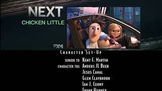 Chicken Little End Credits On FXM [upl. by Yrocal]