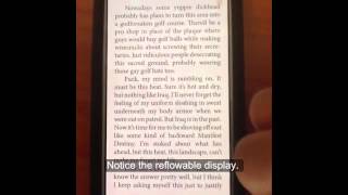 Using an Android Smartphone to Read eBooks [upl. by Tymon]