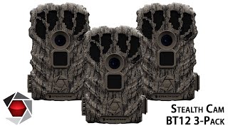 Stealth Cam BT12 12MP Trail Cameras 3Pack [upl. by Cirnek]