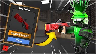 I REDEEMED the NEW SHARK SEEKER GODLY in MM2 Roblox Murder Mystery 2 Update [upl. by Ilowell]