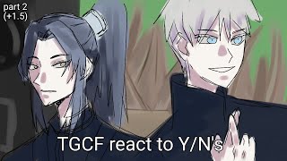 TGCF react to YNs 15 MYN [upl. by Attalie243]