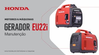 Gerador Honda EU22i  Manutenção preventiva [upl. by Spector976]