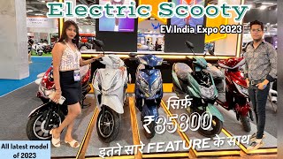 Electric Scooty in Just Rs35800  Ev India 2023  cheapest electric Scooty  electric scooter￼ [upl. by Ardnosal]