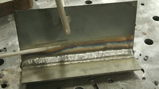 Welding Stainless to Carbon Steel with 309 1F [upl. by Ahsauqram422]