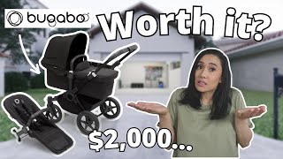 Bugaboo Donkey Mono Pram  Stroller Review  My Honest Opinion [upl. by Ahsekam583]