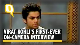 Early Beginnings Watch an 18Yr Old Virat Kohli’s First Interview  The Quint [upl. by Aysab]