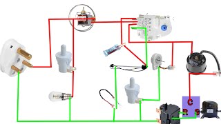 Non frost Refrigerator Wiring DiagramNon Frost wiringNo frost fridge Diagram [upl. by Hearsh969]