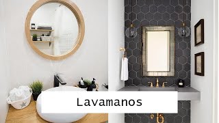 26 Ideas de LAVAMANOS Hermosas y Elegantes Ideas para diseñar tu baño [upl. by Ephraim]