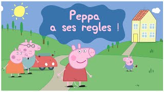 Peppa Pig  Peppa a ses règles [upl. by Eelnayr]