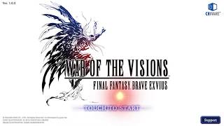 WAR OF THE VISIONS FFBE  Gameplay IOS amp Android [upl. by Warrin775]