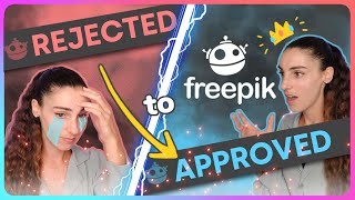 Freepik Rejected My Images  What to Do [upl. by Fisa]