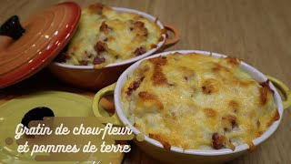 Gratin de chou fleur et pommes de terre [upl. by Goat]