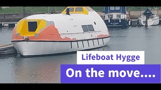 Lifeboat conversion Ep 72  Taking Hygge to her Summer mooring [upl. by Sidra]