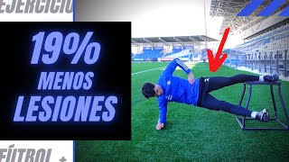 4 EJERCICIOS para PREVENIR la PUBALGIA en FÚTBOL  Prevención lesiones  Álvaro Molinos [upl. by Oiretule739]