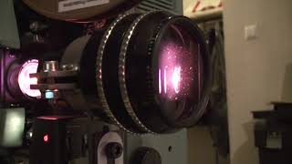 16 mm CinemaScope film projection [upl. by Elagiba]