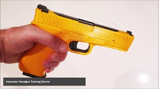 Dry Fire Training  Instructor Handgun Training Device [upl. by Natan]