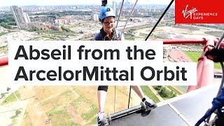 Abseil from the ArcelorMittal Orbit [upl. by Derick]