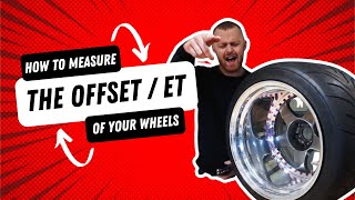 How to measure the Offset  ET of your Wheels [upl. by Nomra]