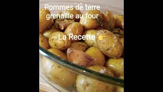 Pommes de terre grenaille au four recettespommedeterreraoufbiologiste [upl. by Risser]