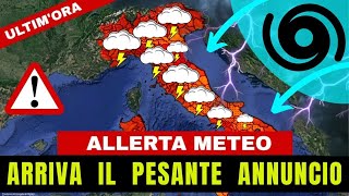 METEO ITALIA importanti aggiornamenti in arrivo ecco cosa aspettarsi nei prossimi giorni [upl. by Gilliette]