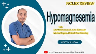 ǁ Fluids amp Electrolytes ǁ Hypomagnesemia كورس NCLEX [upl. by Blondelle]