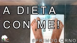 DIMAGRIRE VELOCEMENTE 4 KG IN 7 GIORNI VLOG A DIETA CON ME EPISODIO 1 PRIMO GIORNO  FoodVlogger [upl. by Trab806]