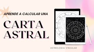 TUTORIAL  Cómo calcular una Carta Astral GRATIS [upl. by Ettenauq379]