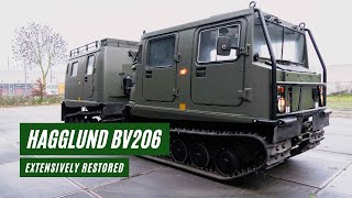 Hagglunds BV206  Restored  Amphibious vehicle  1988 VIDEO wwwERclassicscom [upl. by Inalan342]