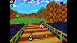 Sonic robo blast 2 X Dark sonic gameplay [upl. by Pacificia652]