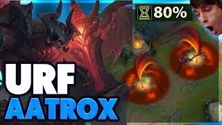 REWORKED AATROX IN URF  URF AATROX FULL GAMEPLAY  BunnyFuFuu [upl. by Yks]