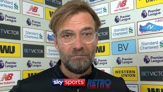 Jurgen Klopp gets angry in postmatch interview after the Merseyside derby [upl. by Athalia288]