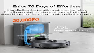 ILIFE T20S Robot Vacuum Cleaner  Mopping Wet  Dry Sweeping  ClickMart at Shopify USA amp Canada [upl. by Aicella]