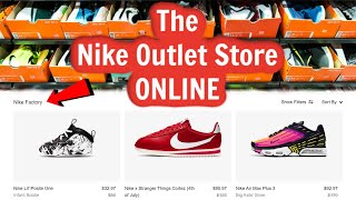 The Nike Outlet Store is ONLINE [upl. by Mita]