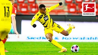 Borussia Dortmunds Youssoufa Moukoko becomes Bundesligas youngest ever goalscorer [upl. by Laaspere282]