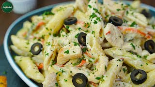 Creamy Chicken Pasta Delight With The Perfect White Sauce [upl. by Aicarg]