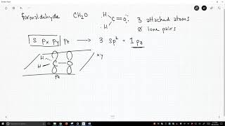 hybridization formaldehyde [upl. by Timon8]