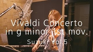 suzuki Vol531 Vivaldi Concerto in g minor 1st mov [upl. by Hugh]