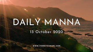 Daily Manna  13 Oct 2020  Matthew 510  with Pst Finney [upl. by Janetta]